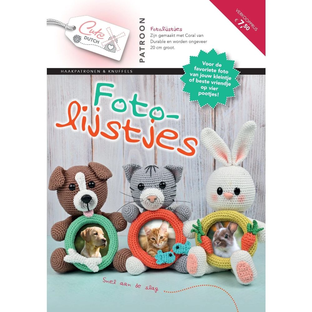 Patroonboekje Fotolijstjes | Het Wolhuis Patroonboekje Fotolijstjes