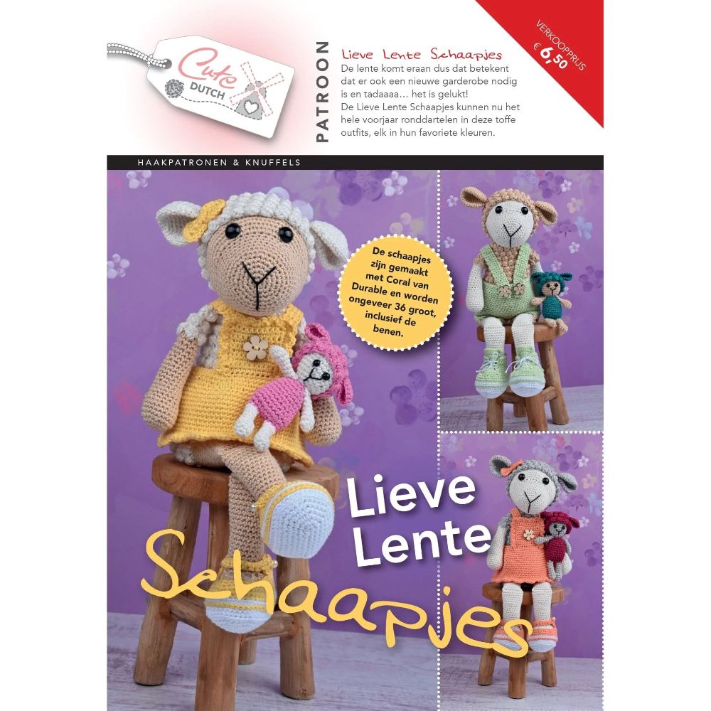 Patroonboekje Lieve Lente Schaapjes | Het Wolhuis Patroonboekje Lieve Lente Schaapjes | Het Wolhuis