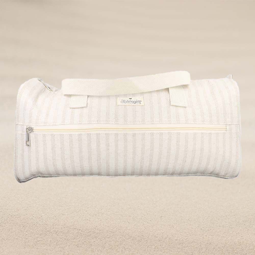 Scheepjes Breitas 45x16,5x19,5cm | Het Wolhuis Scheepjes Breitas 45x16,5x19,5cm - Getreept Beige