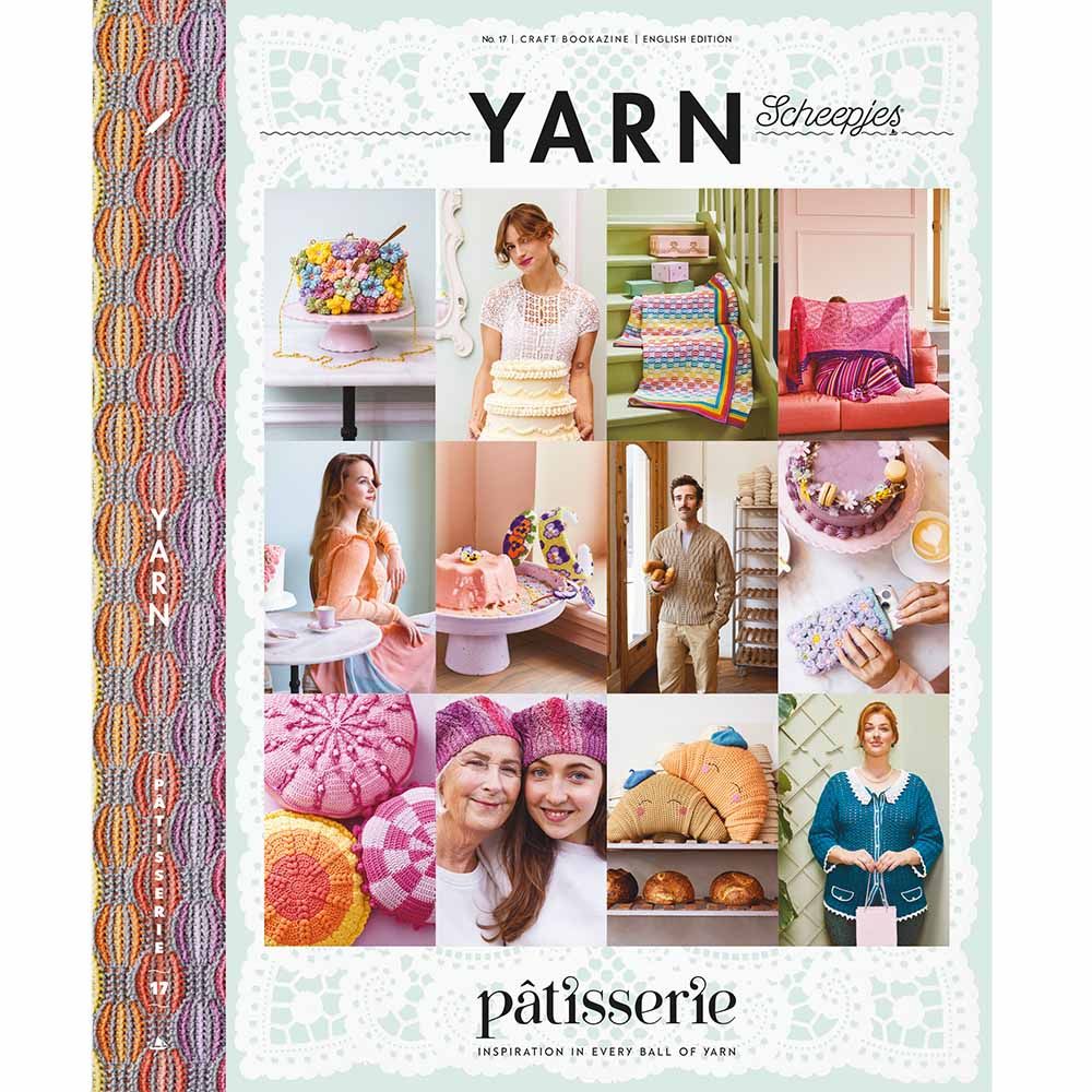 Scheepjes YARN Bookazine 17 Patisserie | Het Wolhuis Scheepjes YARN Bookazine 17 Patisserie