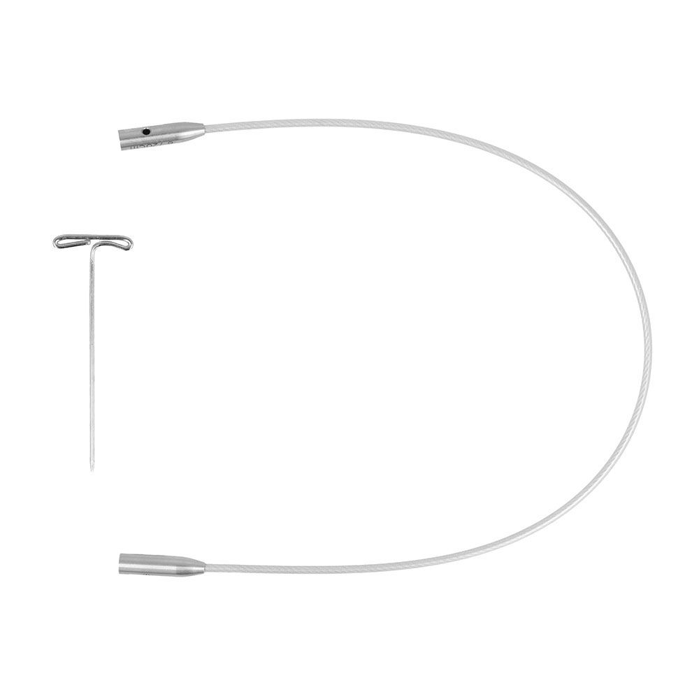 ChiaoGoo SWIV360 Silver kabel 20cm | Het Wolhuis ChiaoGoo SWIV360 Silver kabel 20cm - Large