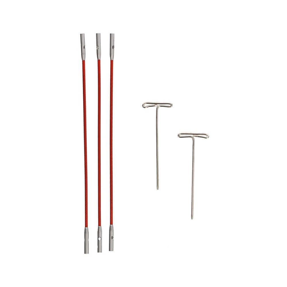 ChiaoGoo TWIST RED kabel mini | Het Wolhuis ChiaoGoo TWIST RED kabel mini - 7102 - 5cm