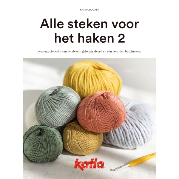 Alle steken voor het haken 2 - Katia | Het Wolhuis Alle steken voor het haken 2 - Katia