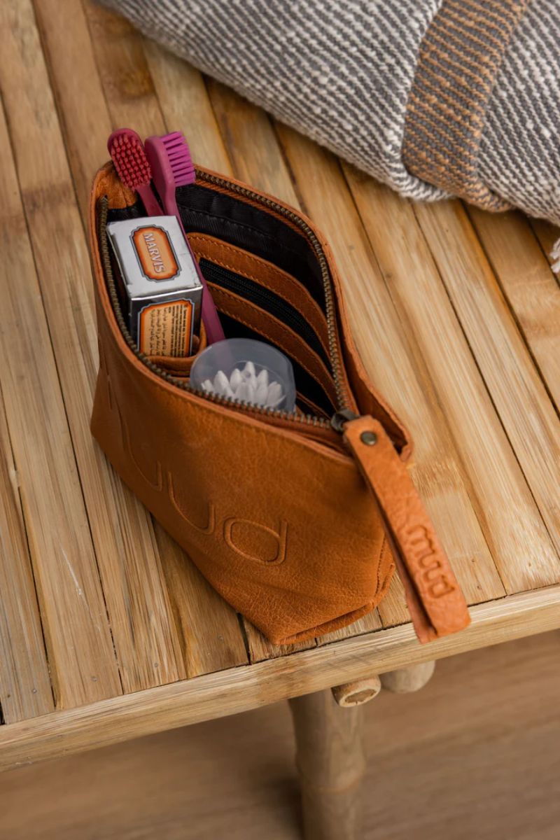 Muud Laura make-up tas | Het Wolhuis Muud Laura make-up tas - Whisky