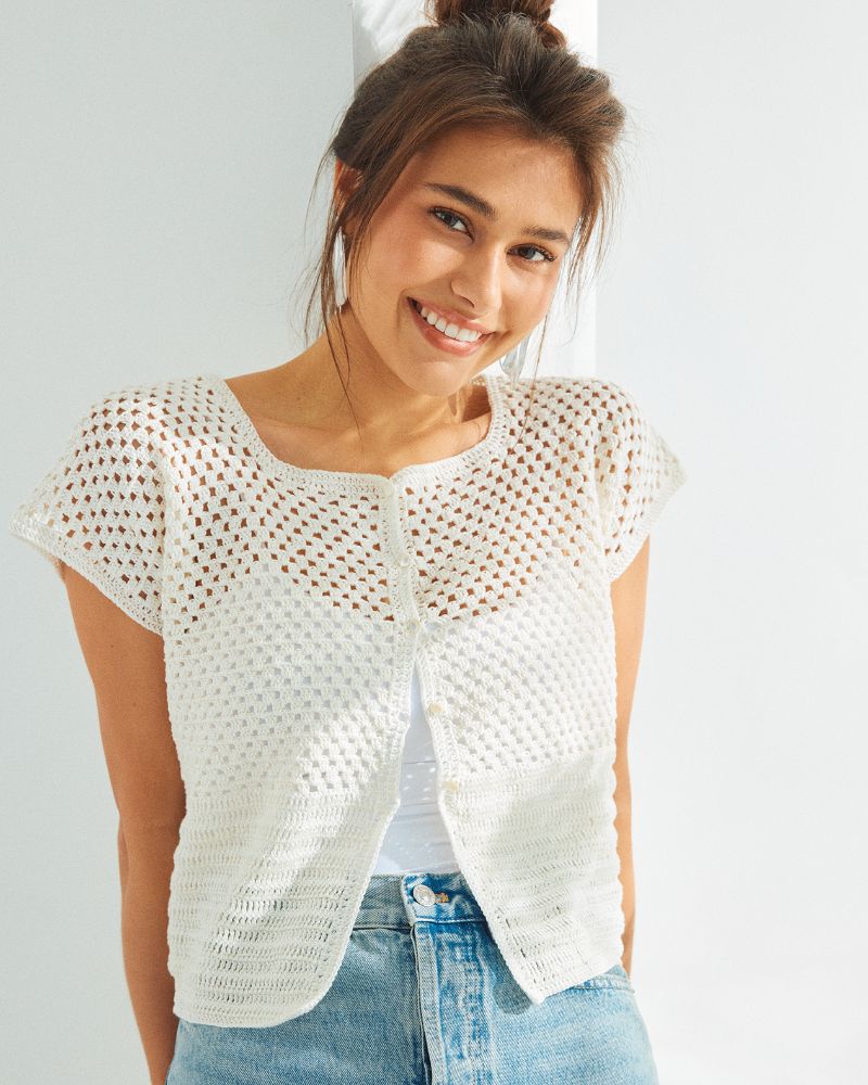 Phildar - Vest Stephanie - 241-20 | Het Wolhuis Phildar - Vest Stephanie - 241-20