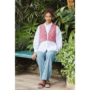 Rowan - Gilet Hibiscus