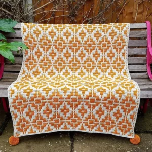 Fool's Gold Throw By Esme Crick | Het Wolhuis