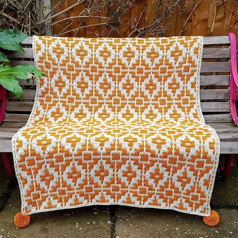 Fool's Gold Throw By Esme Crick | Het Wolhuis Fool's Gold Throw By Esme Crick | Het Wolhuis