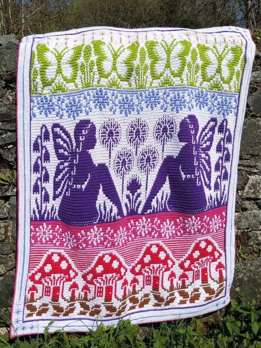 Fairy Dust Blanket by Rosina Plane - Pixie Kit | Het Wolhuis Fairy Dust Blanket by Rosina Plane - Pixie Kit