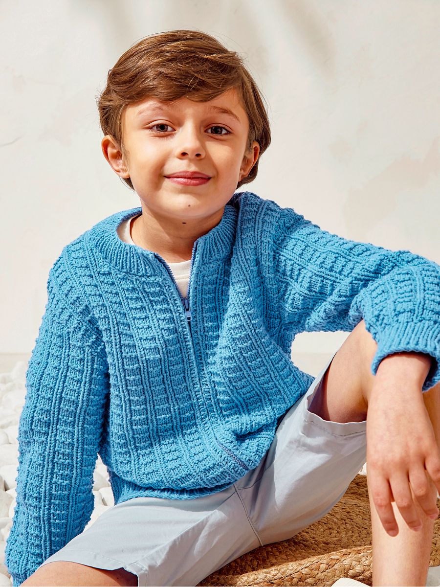 Phildar - Blouson Darryl - 211-23 | Het Wolhuis Phildar - Blouson Darryl - 211-23