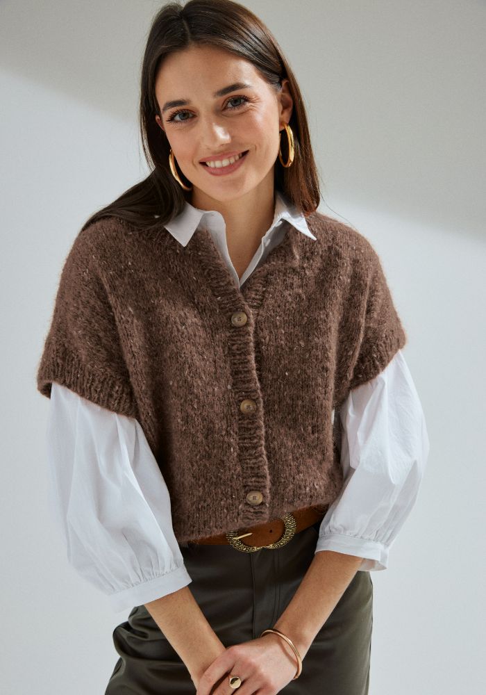 Phildar - Vest Abby - 244-14 | Het Wolhuis Phildar - Vest Abby - 244-14