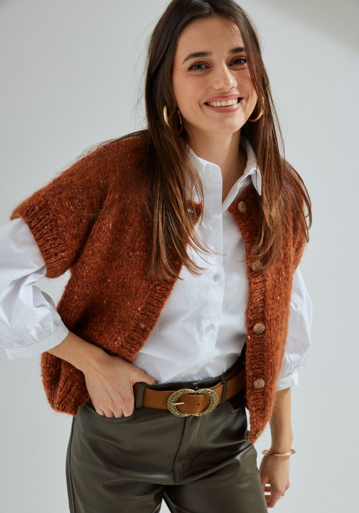 Phildar - Vest Abby - 244-14 | Het Wolhuis Phildar - Vest Abby - 244-14