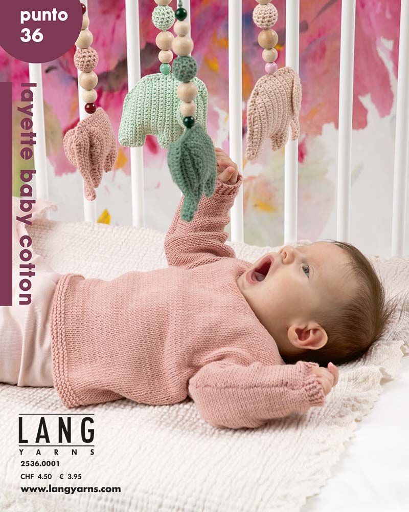 Lang Yarns Punto 36 Layette Baby Cotton | Het Wolhuis Lang Yarns Punto 36 Layette Baby Cotton