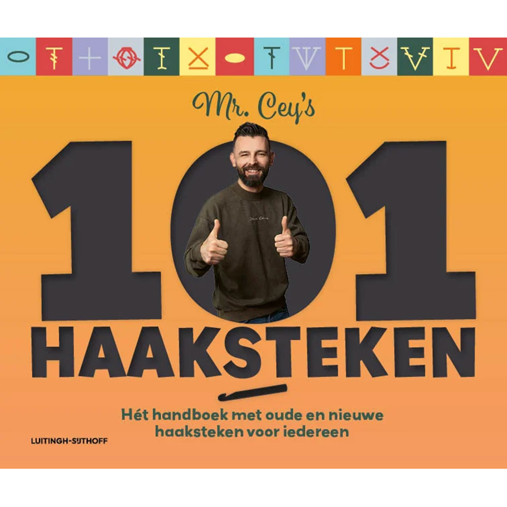 Mr. Cey's 101 haaksteken - Mr. Cey | Het Wolhuis Mr. Cey's 101 haaksteken - Mr. Cey