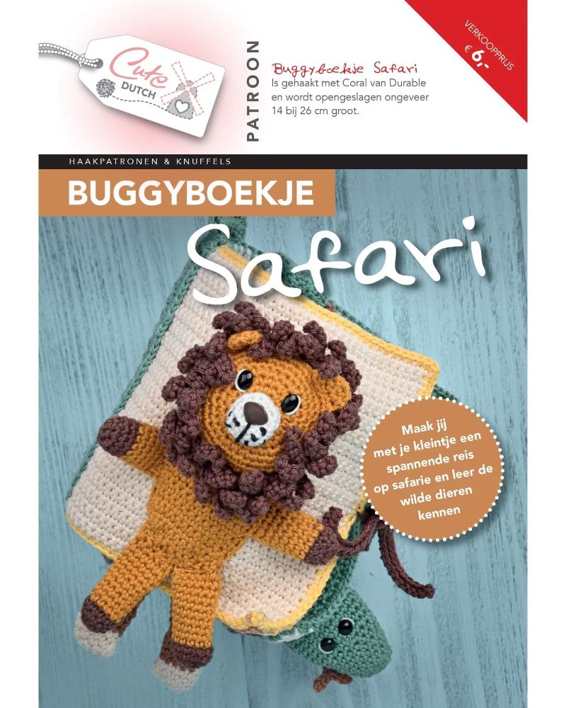 Patroonboekje Buggyboekje Safari | Het Wolhuis Patroonboekje Buggyboekje Safari