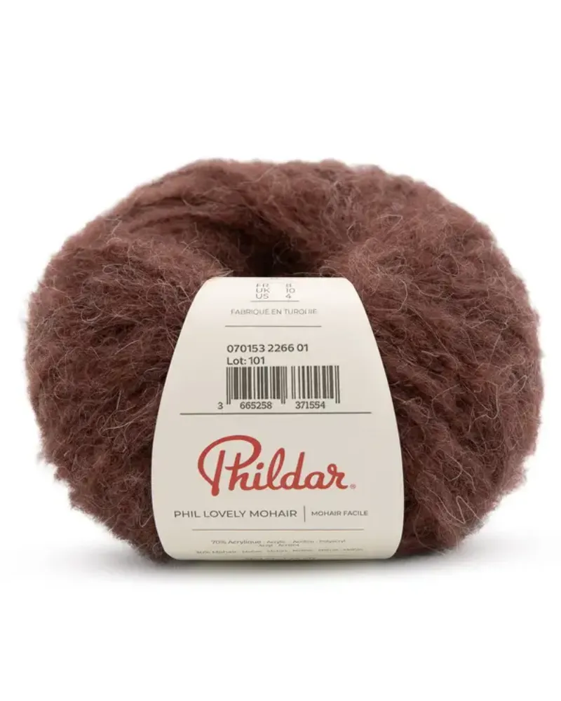 Phildar Phil Lovely Mohair | Het Wolhuis Phildar Phil Lovely Mohair-Chocolat | Het Wolhuis