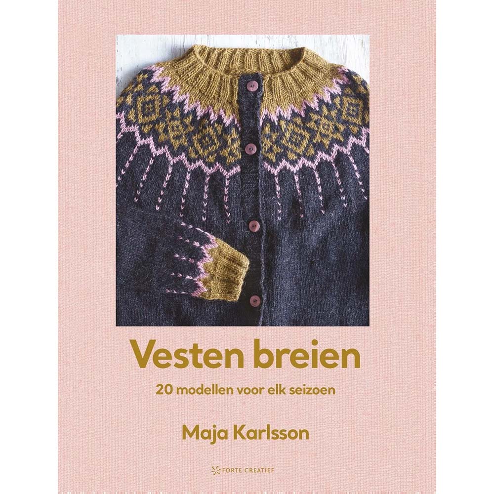 Vesten breien - Maja Karlsson | Het Wolhuis Vesten breien - Maja Karlsson