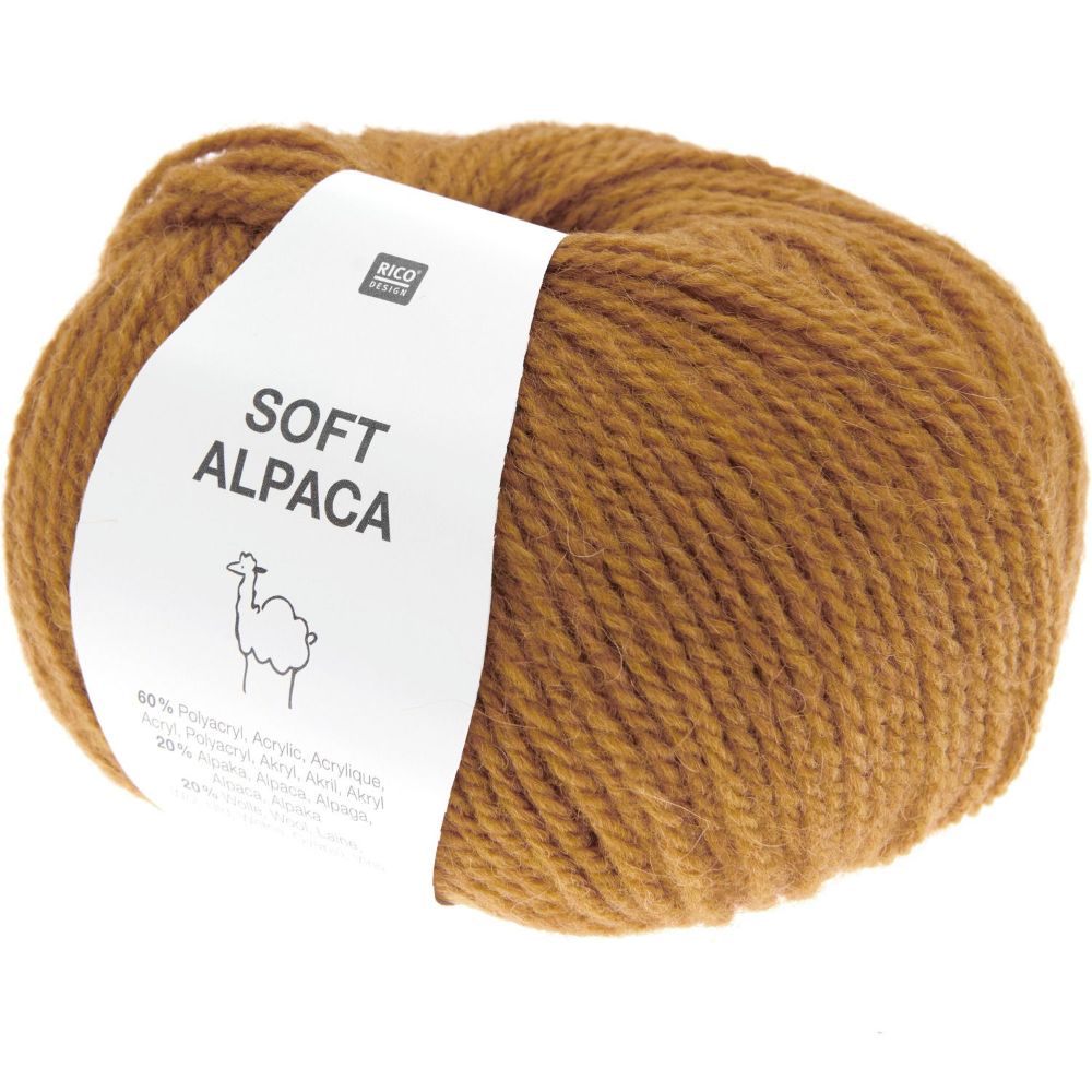 Rico Soft Alpaca | Het Wolhuis Rico Soft Alpaca - 002 Senf