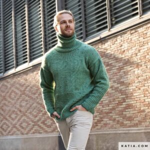 Katia - Herentrui in Merino Tweed - Sport 119-09 | Het Wolhuis