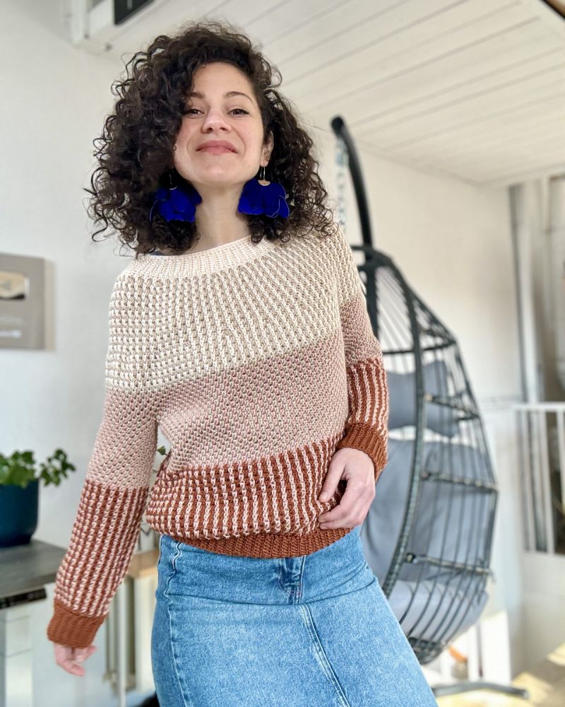 Medley Sweater by Katerina | Het Wolhuis Medley Sweater by Katerina