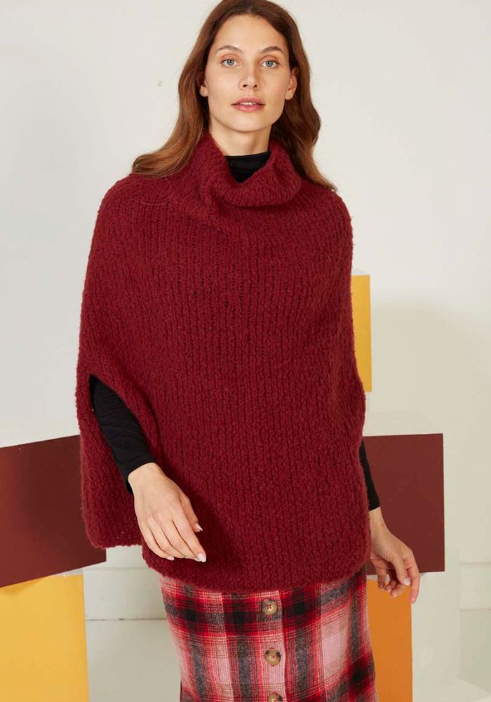 Lang Yarns - Poncho - 274-68 | Het Wolhuis Lang Yarns - Poncho - 274-68