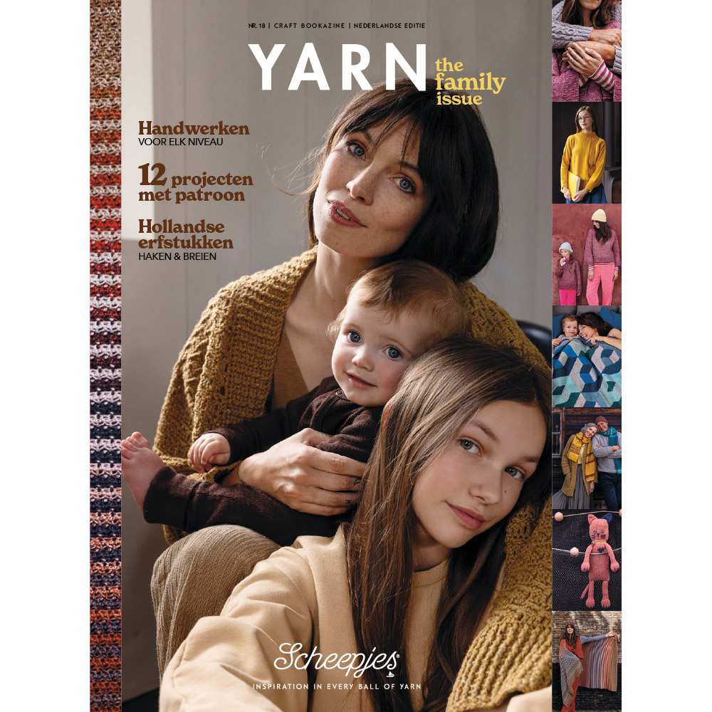 Scheepjes YARN Bookazine 18 The Family Issue | Het Wolhuis Scheepjes YARN Bookazine 18 The Family Issue