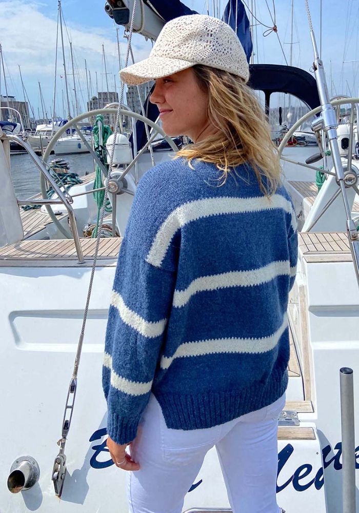 Indie Designs - Trui Nordic Sailor | Het Wolhuis Lang Yarns - Trui Nordic Sailor