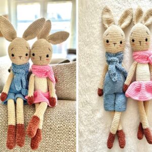 Durable - Knuffelkonijnen Finn & Lola