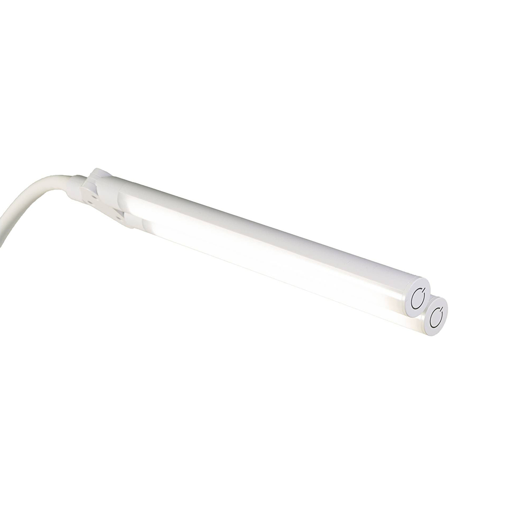 PURElite LED dimbare dubbele vloerlamp | Het Wolhuis PURElite LED dimbare dubbele vloerlamp