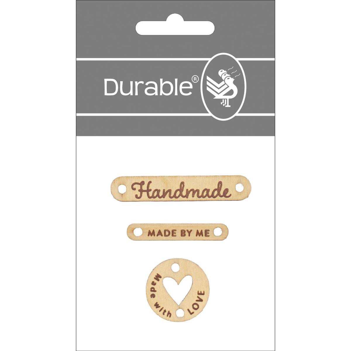 Durable Houten label Mix - 1326 | Het Wolhuis Durable Houten label Mix