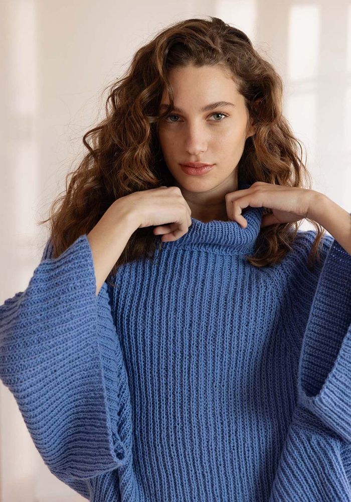 Lang Yarns - Trui Raha - 78-14 | Het Wolhuis Lang Yarns - Trui Raha - 78-14