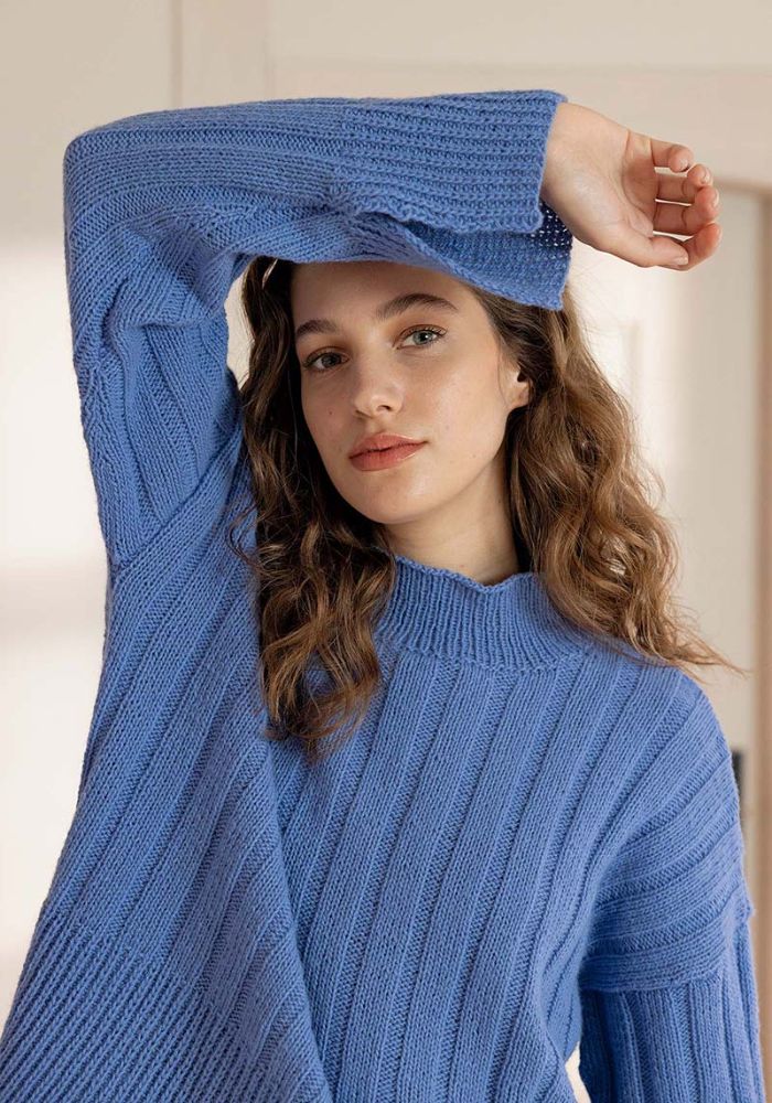 Lang Yarns - Trui Zehra - 78-15 | Het Wolhuis Lang Yarns - Trui Zehra - 78-15