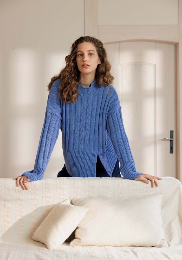 Lang Yarns - Trui Zehra - 78-15 | Het Wolhuis Lang Yarns - Trui Zehra - 78-15