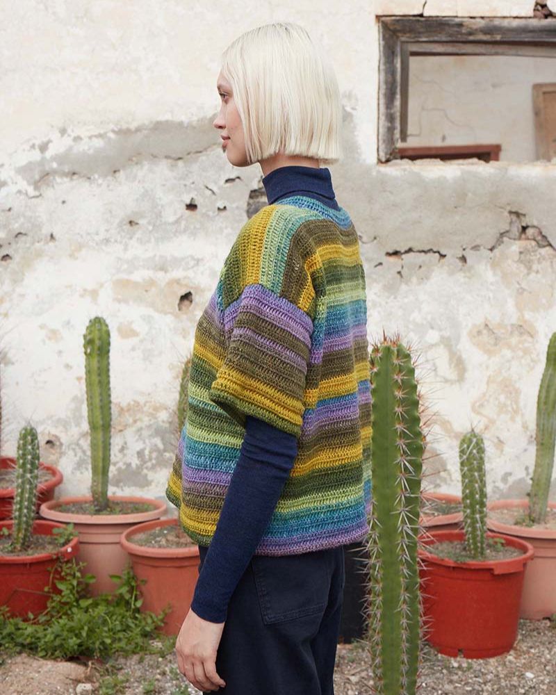 Lang Yarns - Trui Enexpecied - 79-01 | Het Wolhuis Lang Yarns - Trui Unexpecied - 79-01