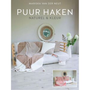 Trendy Diamond Blanket met Puur Haken, Naturel & Kleur | Het Wolhuis Puur Haken - Mariska van der Neut