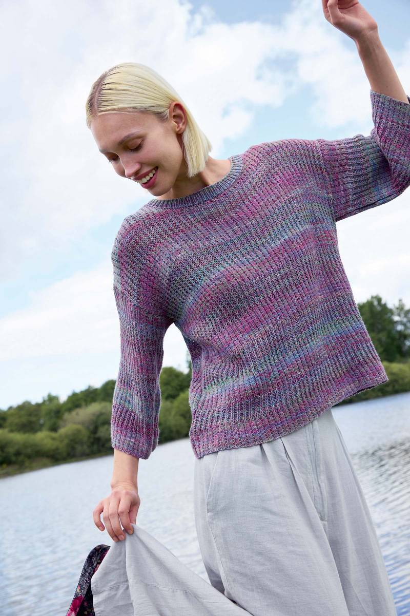 Lang Yarns - Trui Yannie - 81-09 | Het Wolhuis Lang Yarns - Trui Yannie - 81-09