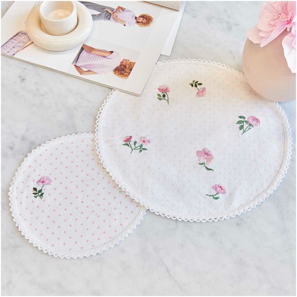 Rico Stick & Stitch Pakket, Rozen - 10418 | Het Wolhuis Rico Stick & Stitch-Pakket - Rozen