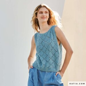 Katia - Top in ajoursteek met Esencia - 17-08