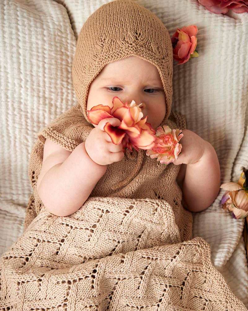 Lang Yarns - Babydeken Edda - 83-06 | Het Wolhuis Lang Yarns - Babydeken Edda - 83-06