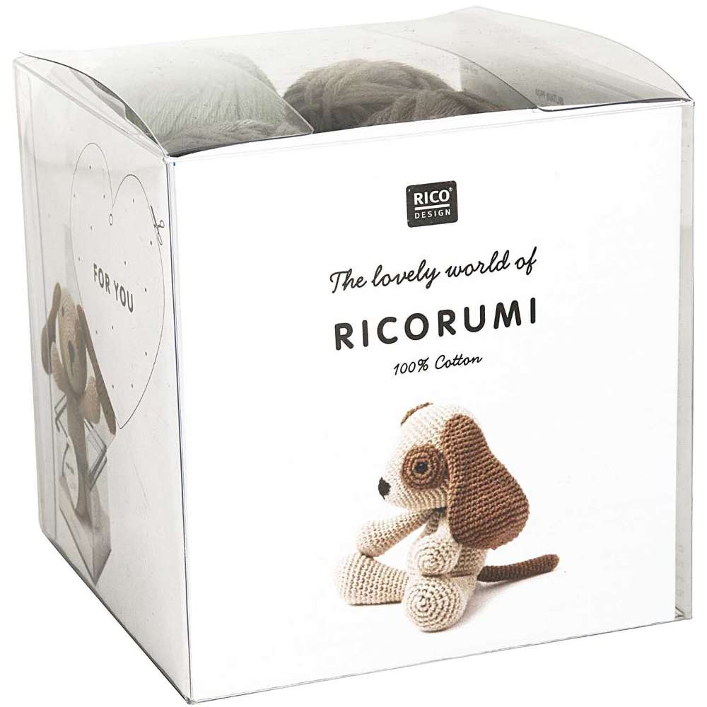 Ricorumi Haakset "Puppies Hond" | Het Wolhuis Ricorumi Haakset "Puppies Hond"