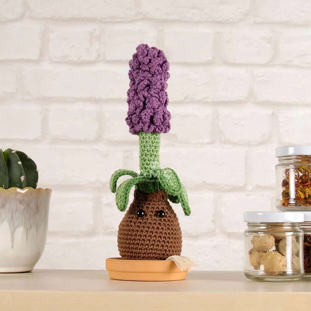 DMC Amigurumikit bloemen haken - Hyacint | Het Wolhuis DMC Amigurumikit bloemen haken - Hyacint | Het Wolhuis