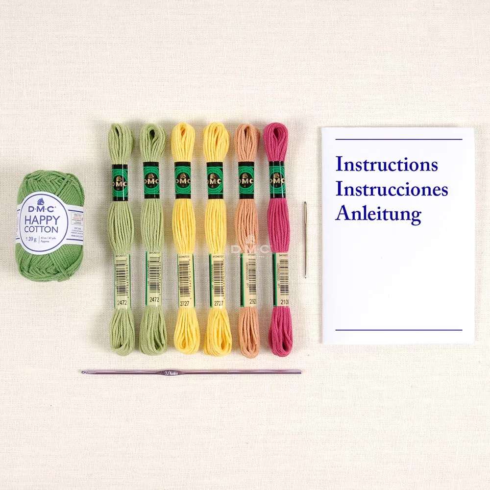 DMC Amigurumikit bloemen haken - Veldbloemen | Het Wolhuis DMC Amigurumikit bloemen haken - Veldbloemen | Het Wolhuis
