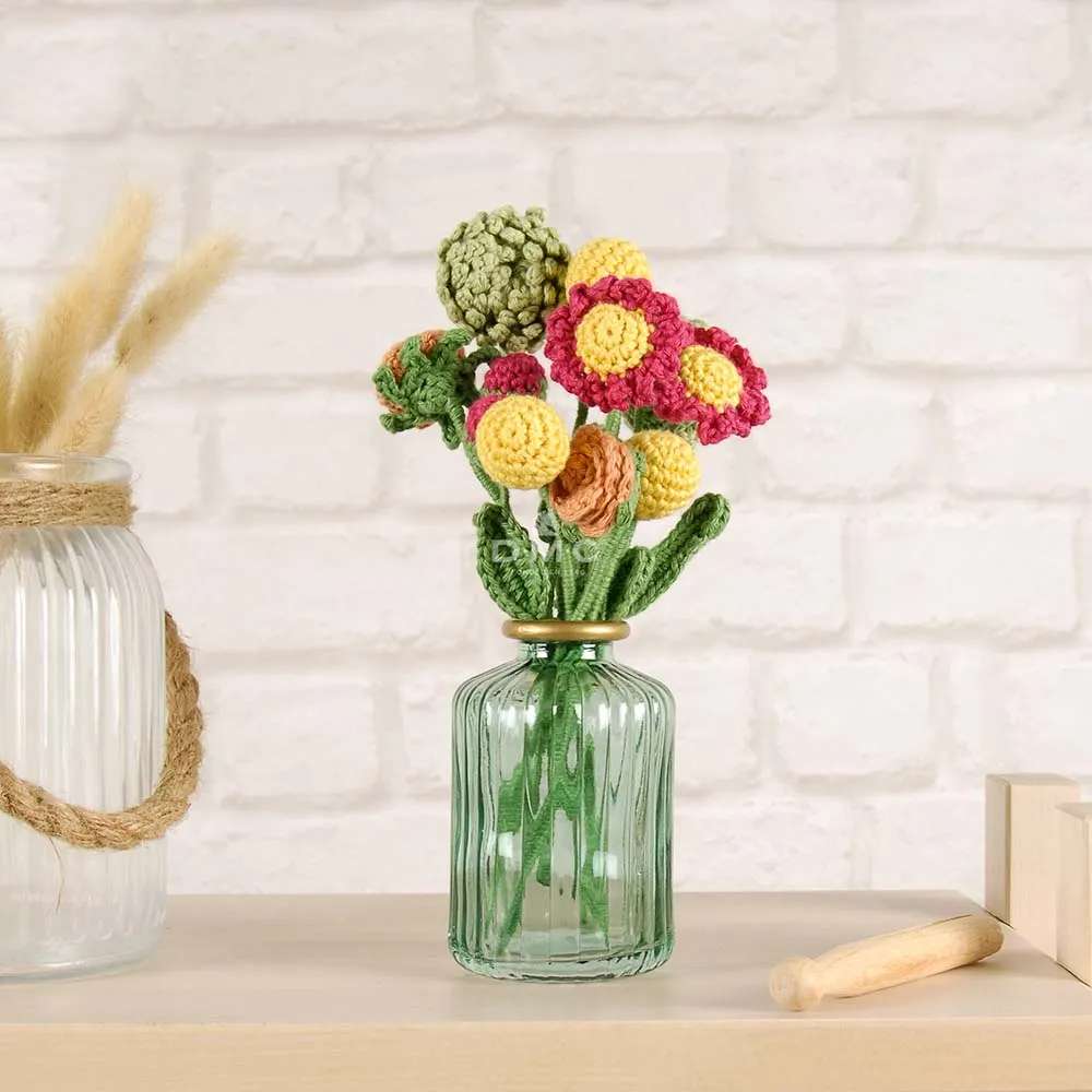 DMC Amigurumikit bloemen haken - Veldbloemen | Het Wolhuis DMC Amigurumikit bloemen haken - Veldbloemen | Het Wolhuis