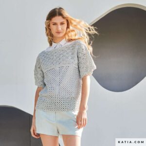 Katia - Top gehaakt in Cotton Cashmere - 6-03