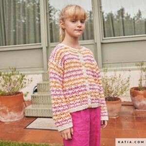 Katia - Vestje met kant in Puro Cotone - 113-15