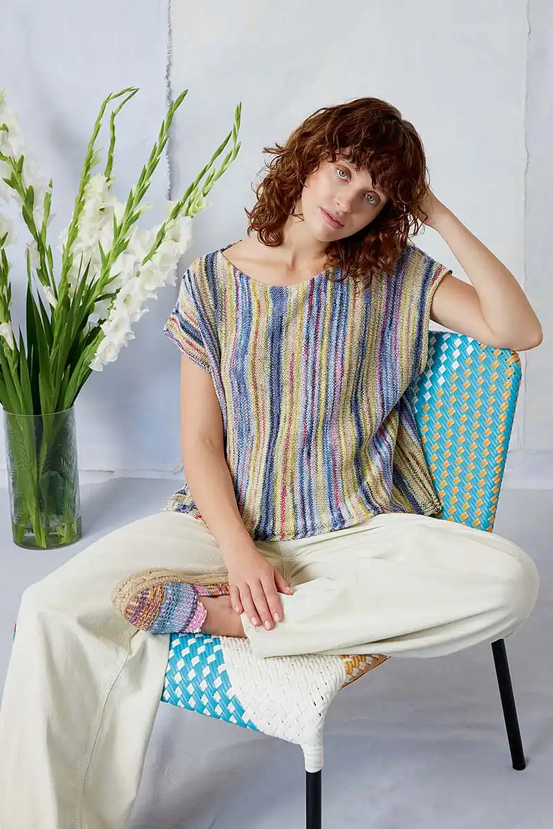 Lang Yarns - Top Wanja - 284-13 | Het Wolhuis Lang Yarns - Top Wanja - 284-13