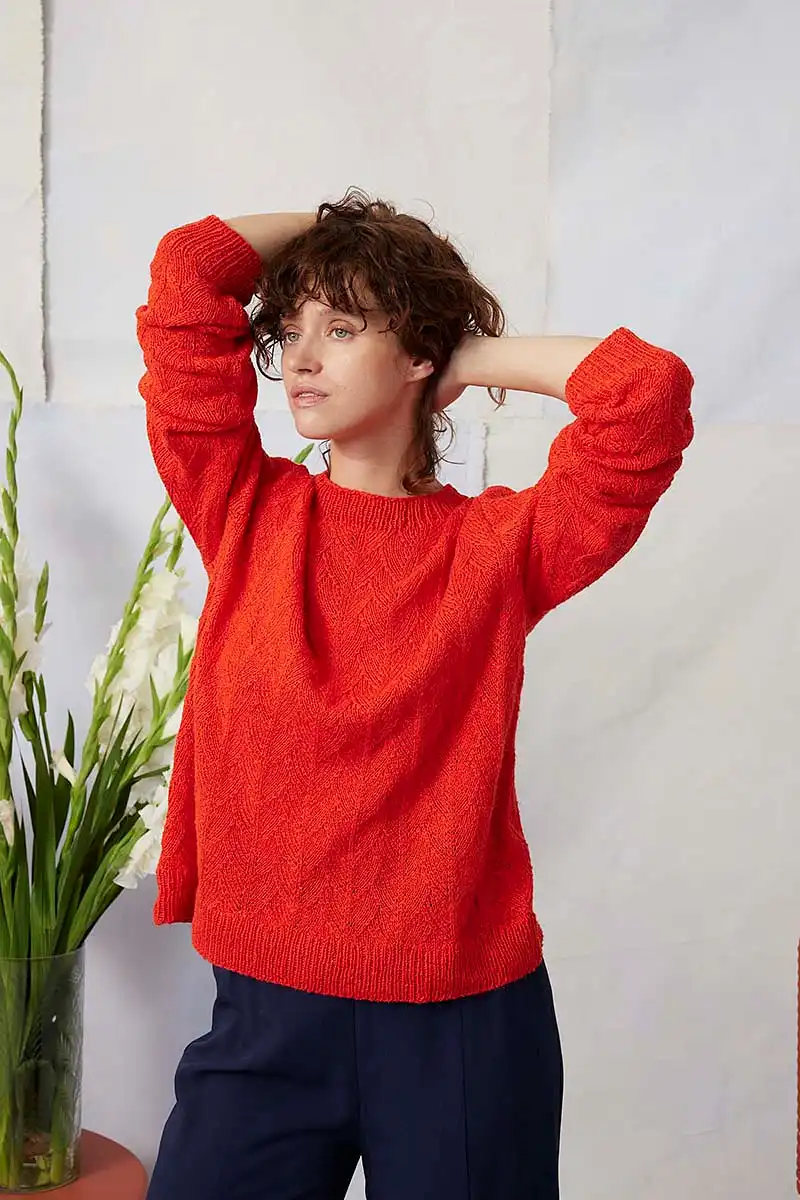 Lang Yarns - Trui Nellna - 284-25 | Het Wolhuis Lang Yarns - Trui Nellna - 284-25