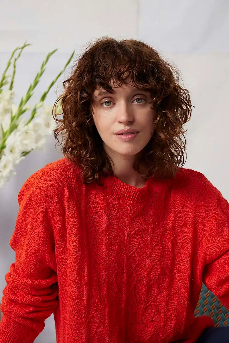 Lang Yarns - Trui Nellna - 284-25 | Het Wolhuis Lang Yarns - Trui Nellna - 284-25