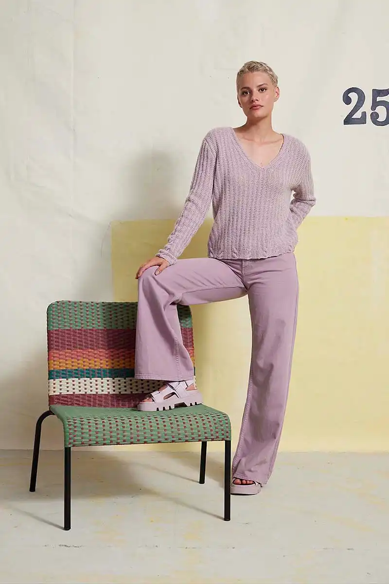 Lang Yarns - Trui Naima - 284-66 | Het Wolhuis Lang Yarns - Trui Naima - 284-66