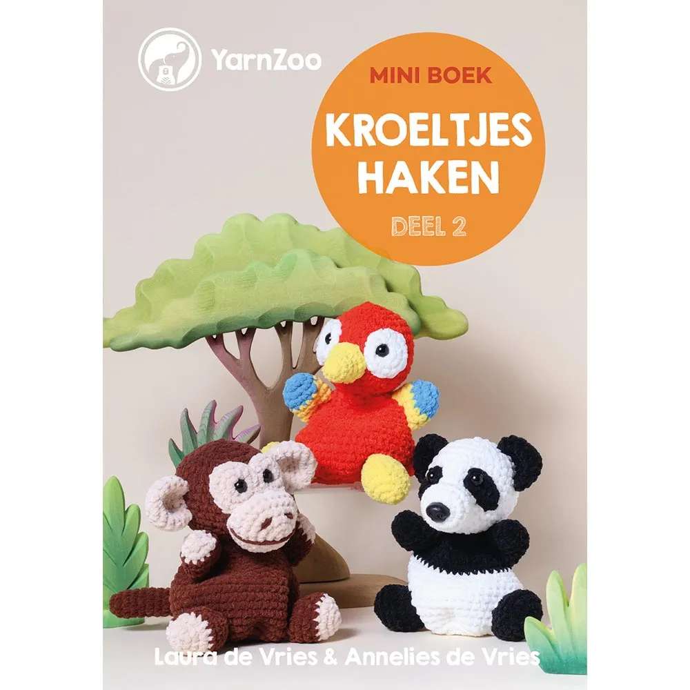 Mini Haakboek Kroeltjes Haken deel 2 - L.&A. de Vries | Het Wolhuis Mini Haakboek Kroeltjes Haken deel 2 - L.&A. de Vries | Het Wolhuis